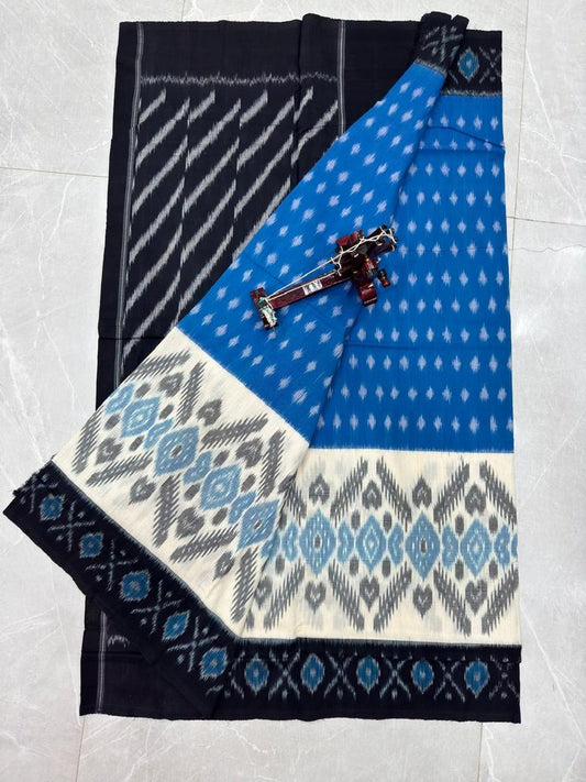 Pochampally Cotton saree | Mercerized cotton saree