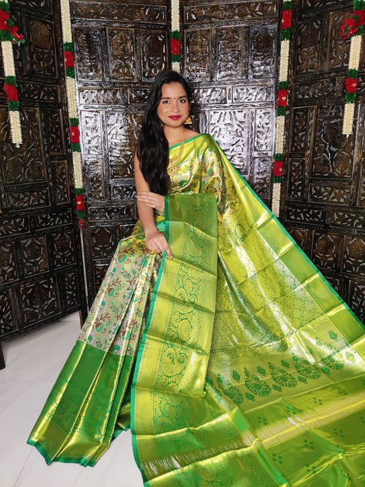 Kanchi Handloom tissue soft silk sarees