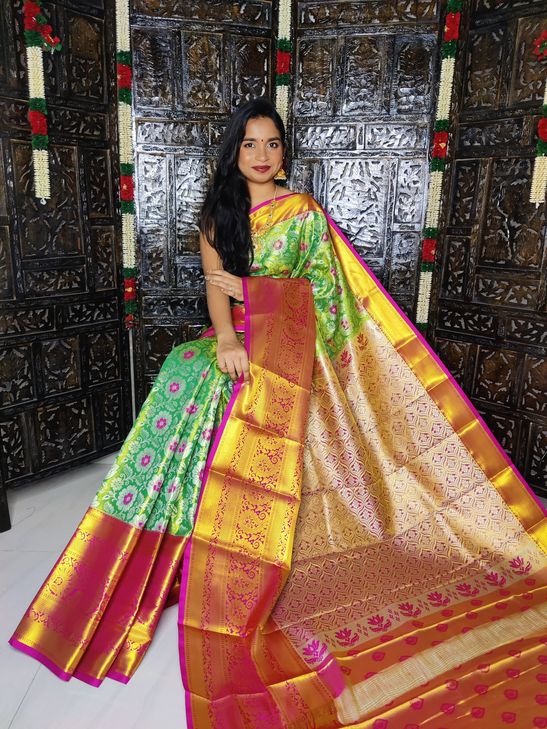 Kanchi Handloom tissue soft silk sarees | Kanjivaram designer sarees