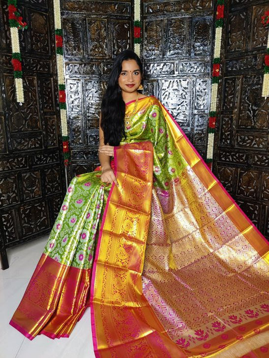 Kanchi Handloom tissue soft silk sarees | Kanjivaram designer sarees
