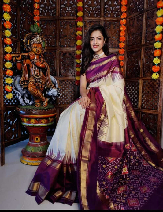 Pochampally ikkat silk sarees/ikkat sarees/pure silk/silk sarees/ikat sari - direct from weavers