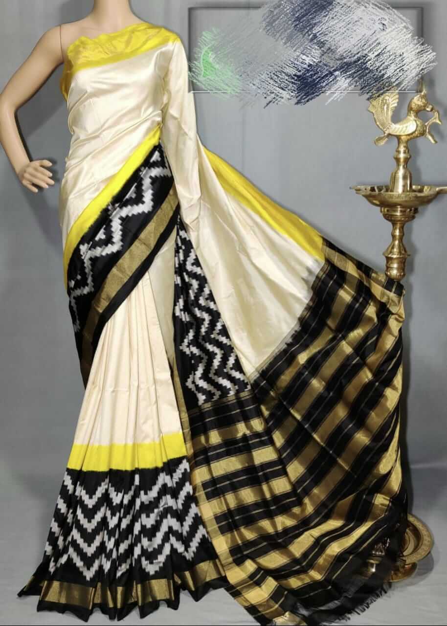 Pochampally ikkat silk saree /Sarees/ Ikkat sarees/ Ikat sarees/ silk sarees/Handwoven saree