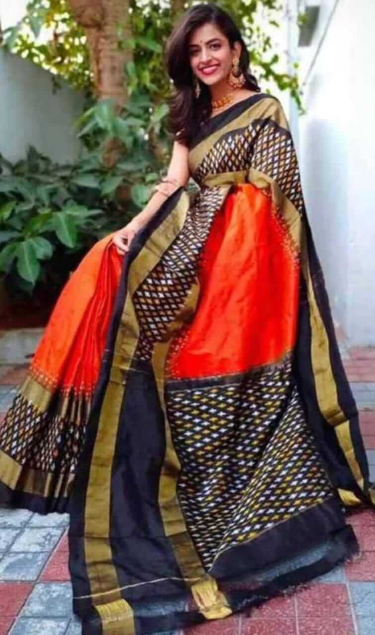 Pochampally ikkat silk sarees/ikkat sarees/pure silk/silk sarees/ikat sari - direct from weavers